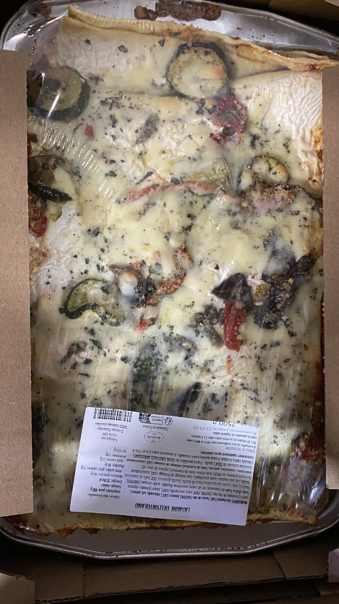 LASAGNE DU JARDINIER